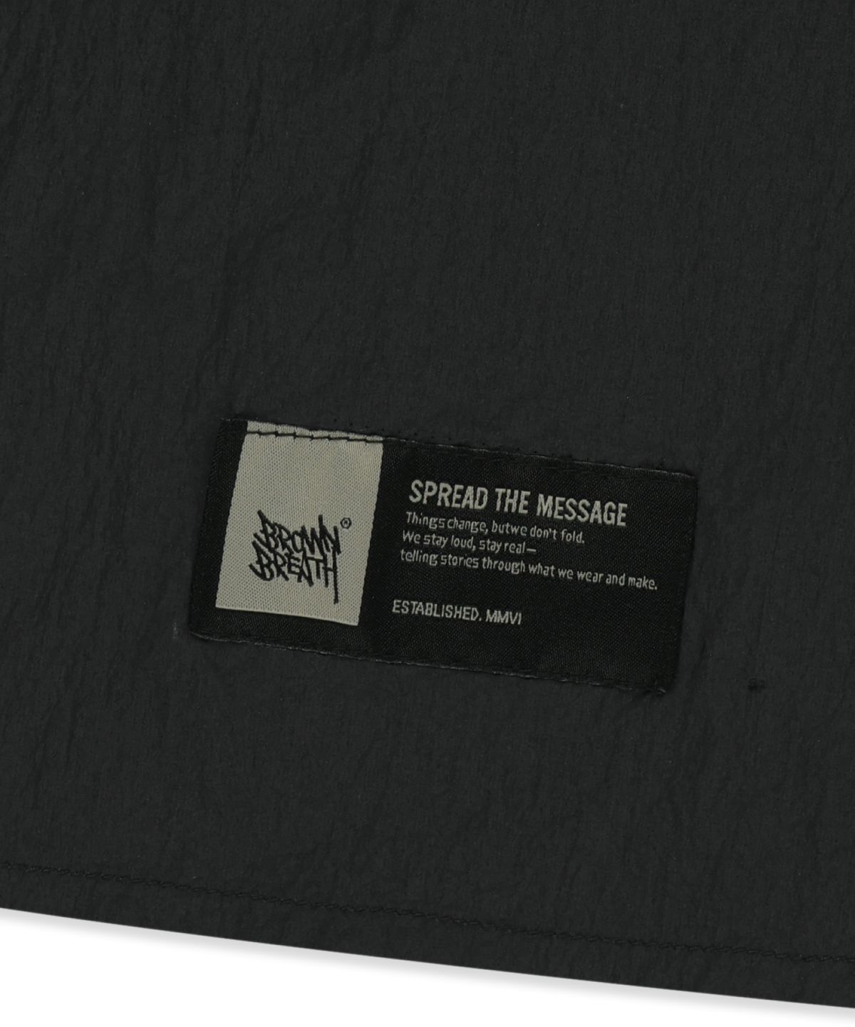 브라운브레스(BROWNBREATH) MULTI POCKET UTILITY SHIRTS - BLACK