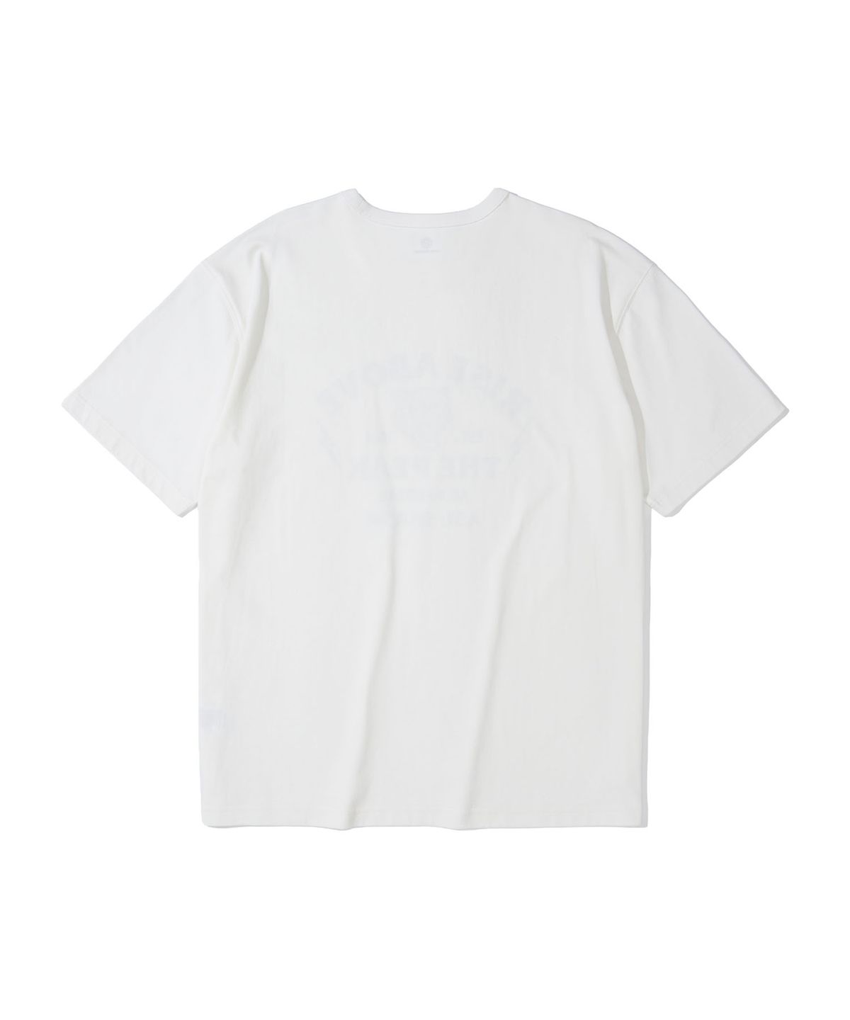 칼라파타르(KALAPATTHAR) KP SLOGAN TIGER GRAPHIC SHORT-SLEEVED T-SHIRT - WHITE