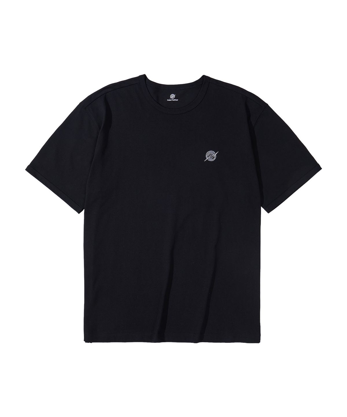 칼라파타르(KALAPATTHAR) BACK KP SLOGAN EAGLE GRAPHIC RINGER T-SHIRT - BLACK