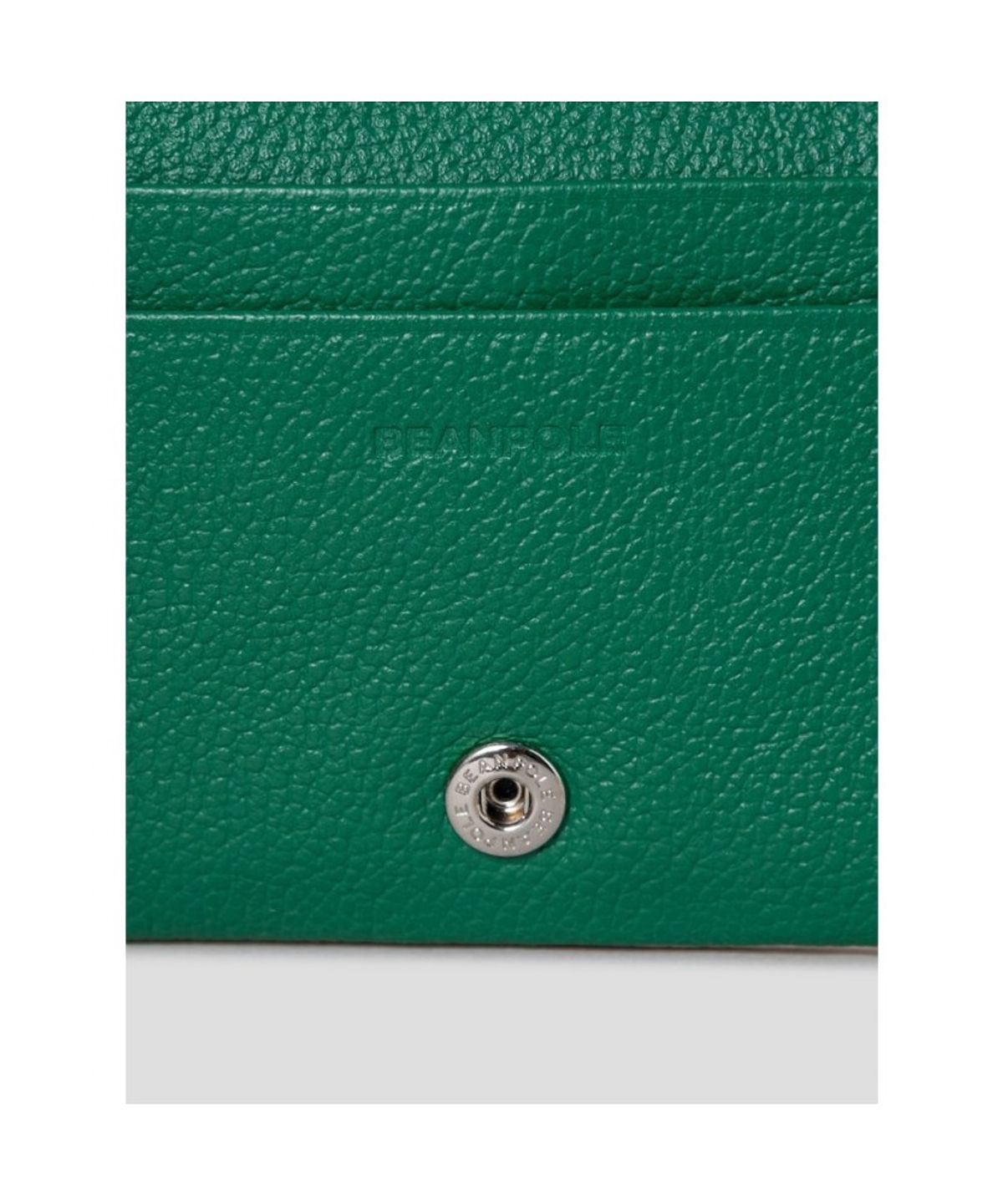 빈폴 액세서리(BEANPOLE ACCESSORY) 소프트가죽 카드지갑 - 아이보리