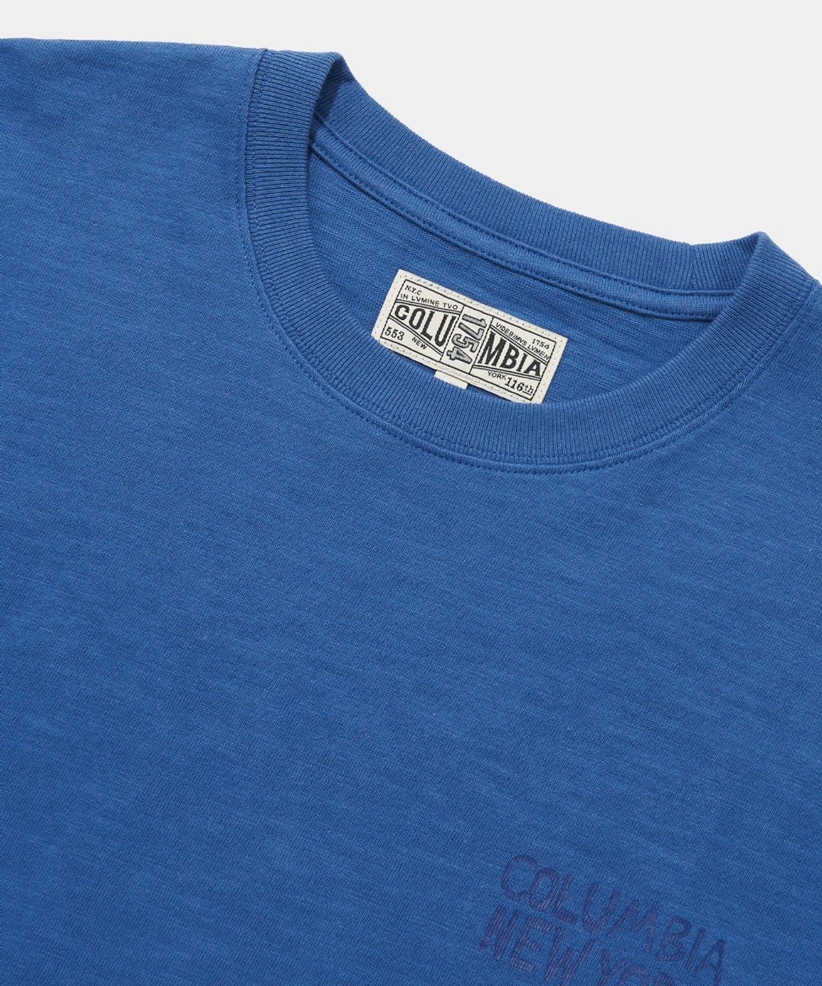 컬럼비아 유니버시티(COLUMBIA UNIVERSITY) SURF NY SLUB S/S T-SHIRTS_BLUE