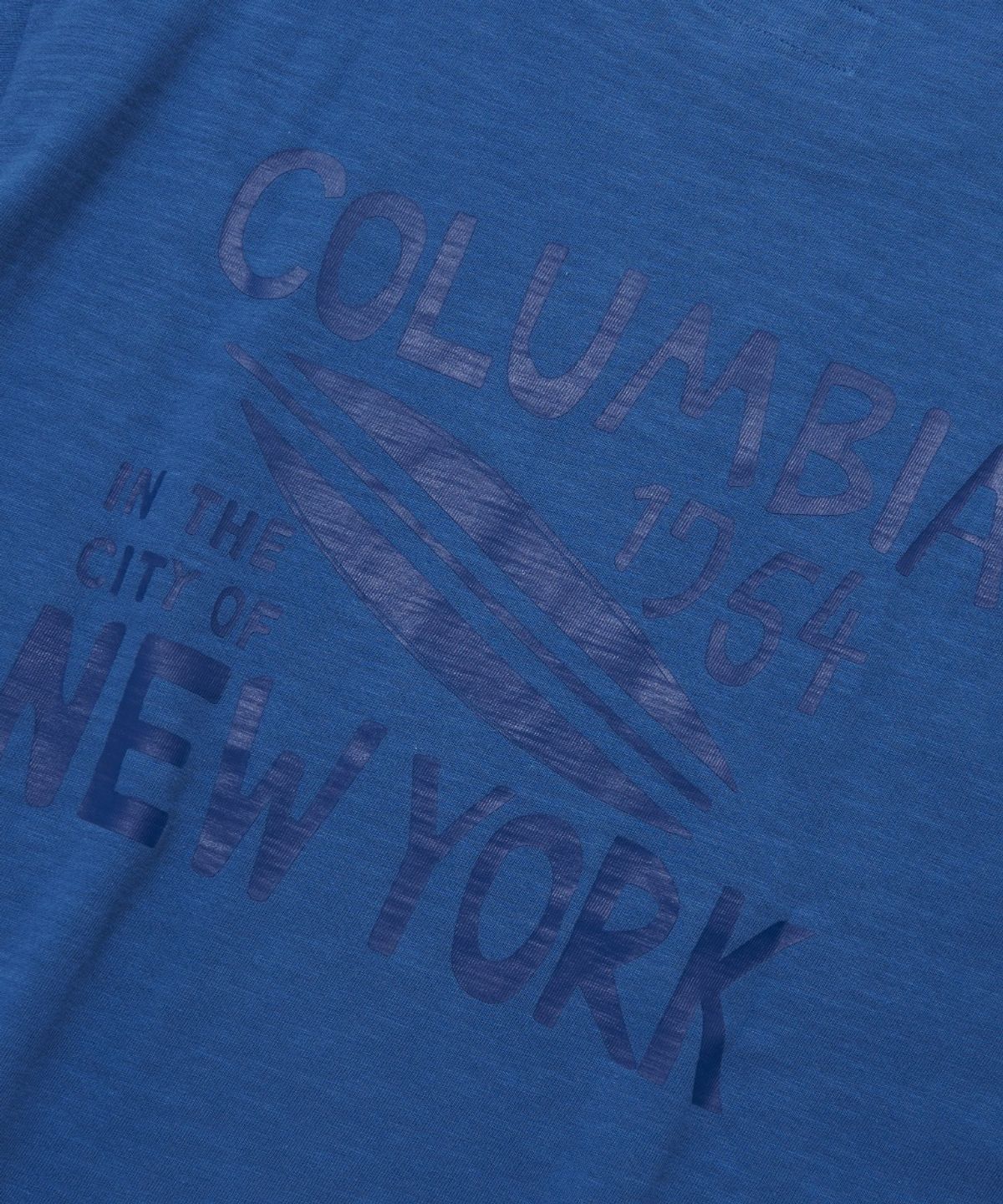 컬럼비아 유니버시티(COLUMBIA UNIVERSITY) SURF NY SLUB S/S T-SHIRTS_BLUE
