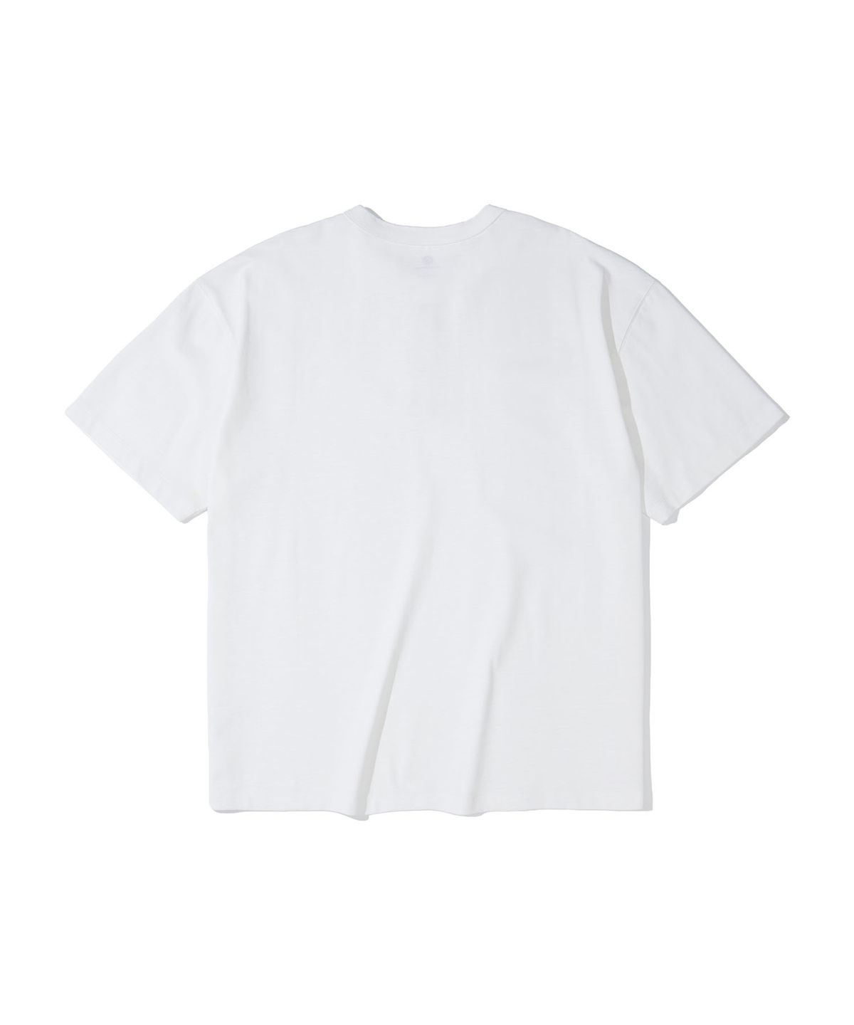 칼라파타르(KALAPATTHAR) HENLEY NECK SHORT-SLEEVED T-SHIRT - WHITE