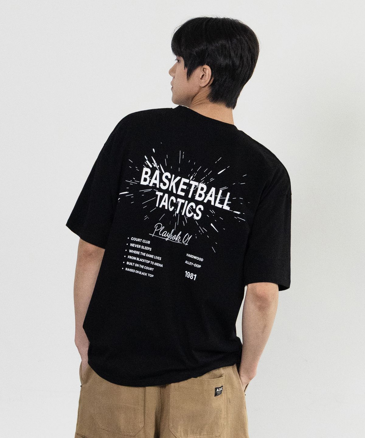 앨빈클로(ALVINCLO) BASKETBALL 반팔티셔츠 AST3621 (3COLOR)