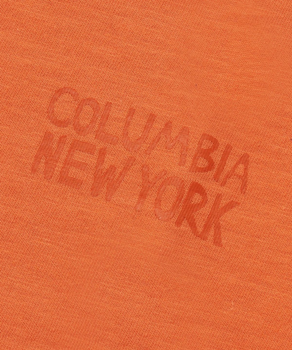 컬럼비아 유니버시티(COLUMBIA UNIVERSITY) SURF NY SLUB S/S T-SHIRTS_ORANGE