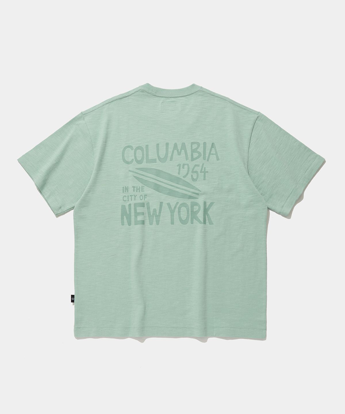 컬럼비아 유니버시티(COLUMBIA UNIVERSITY) SURF NY SLUB S/S T-SHIRTS_VINTAGE GREEN