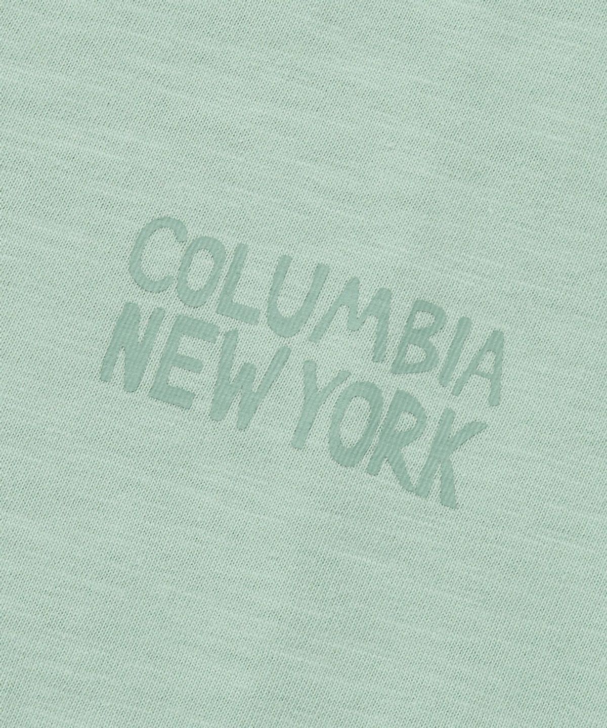컬럼비아 유니버시티(COLUMBIA UNIVERSITY) SURF NY SLUB S/S T-SHIRTS_VINTAGE GREEN
