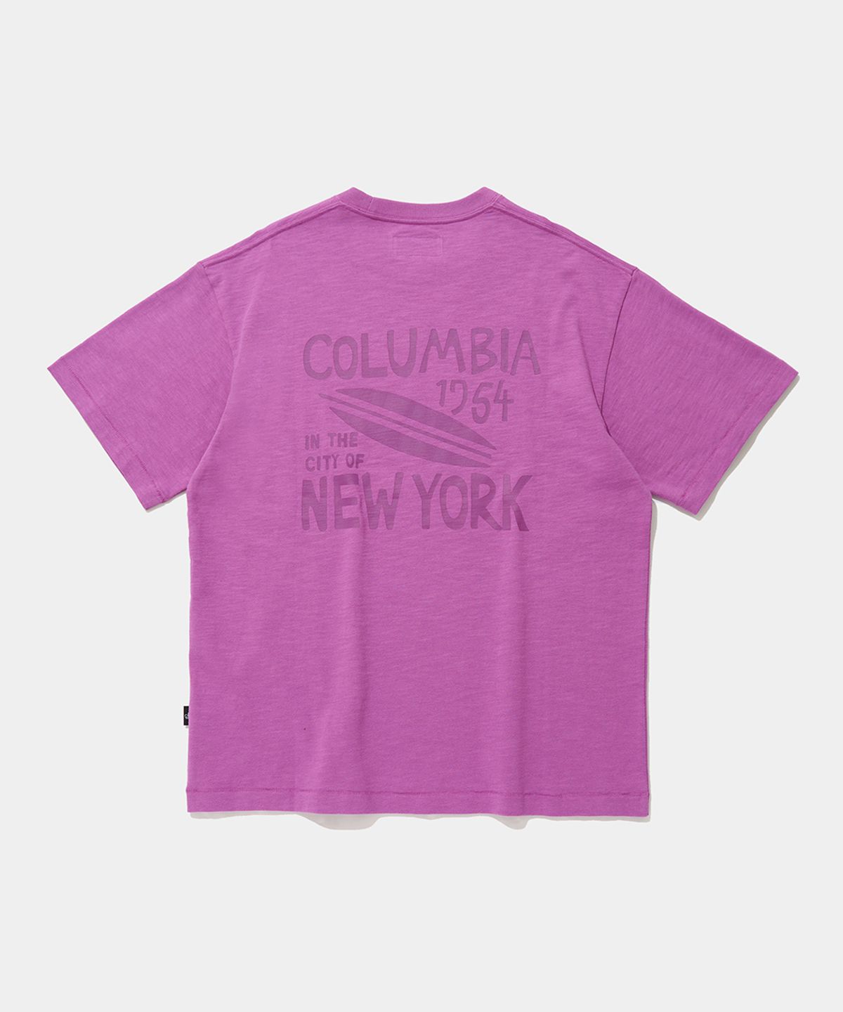 컬럼비아 유니버시티(COLUMBIA UNIVERSITY) SURF NY SLUB S/S T-SHIRTS_VINTAGE PURPLE