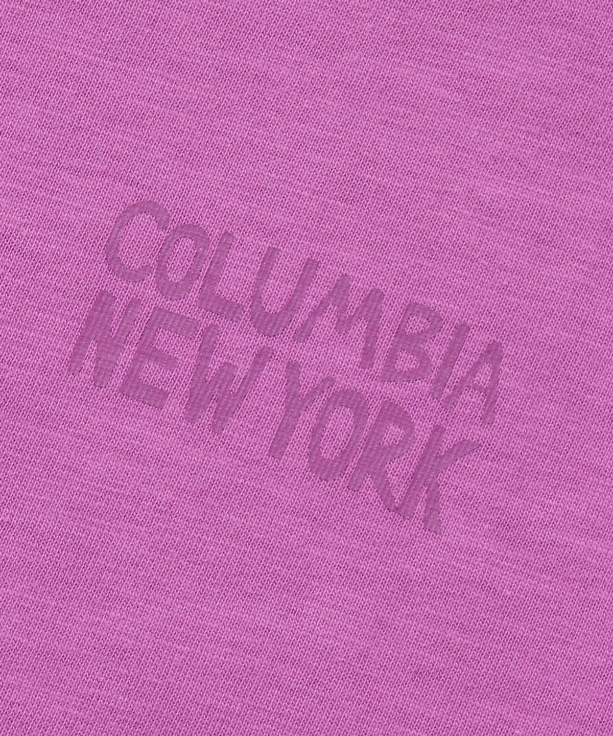 컬럼비아 유니버시티(COLUMBIA UNIVERSITY) SURF NY SLUB S/S T-SHIRTS_VINTAGE PURPLE