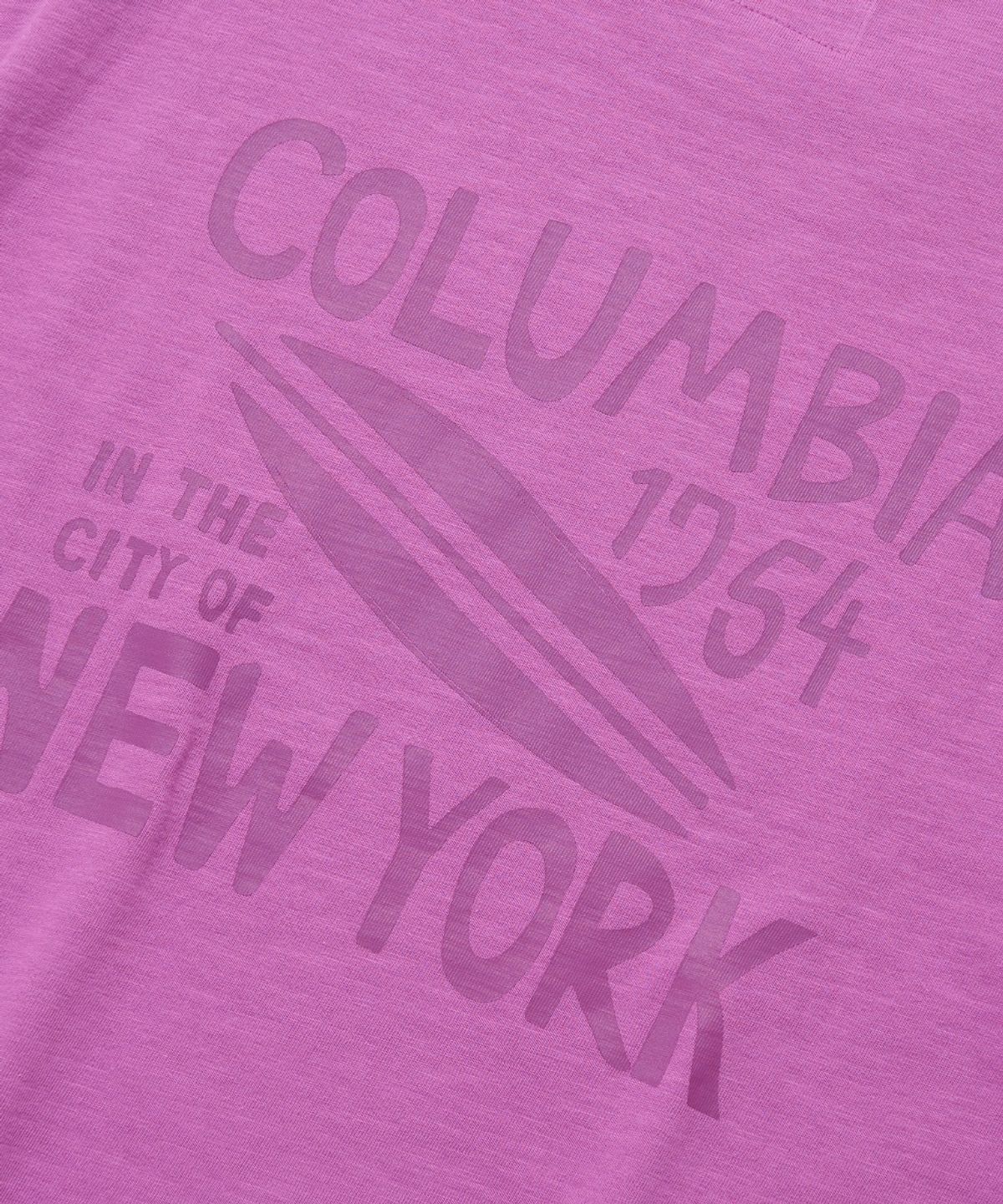 컬럼비아 유니버시티(COLUMBIA UNIVERSITY) SURF NY SLUB S/S T-SHIRTS_VINTAGE PURPLE