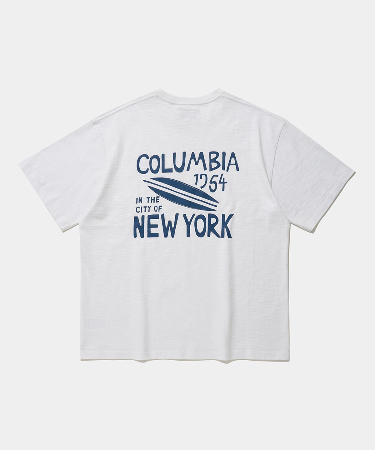 컬럼비아 유니버시티(COLUMBIA UNIVERSITY) SURF NY SLUB S/S T-SHIRTS_WHITE