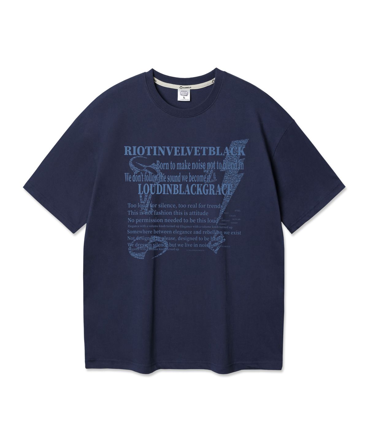 앨빈클로(ALVINCLO) RIOTIN 락시크 반팔티셔츠 AST3616 (3COLOR)