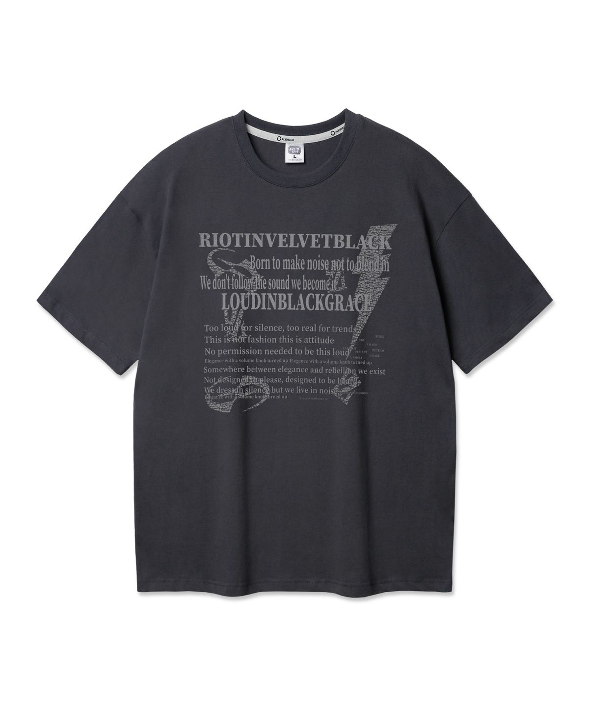 앨빈클로(ALVINCLO) RIOTIN 락시크 반팔티셔츠 AST3616 (3COLOR)