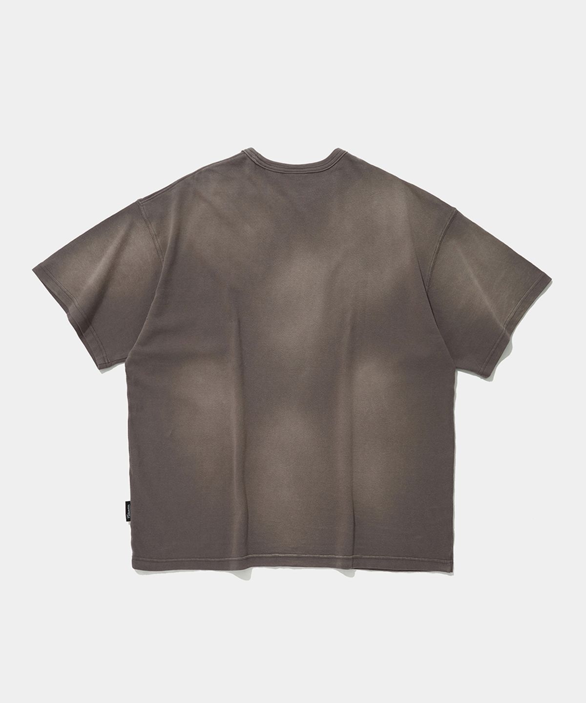 컬럼비아 유니버시티(COLUMBIA UNIVERSITY) CRACK ARCH SPRAY WASHED S/S T-SHIRTS_CHARCOAL