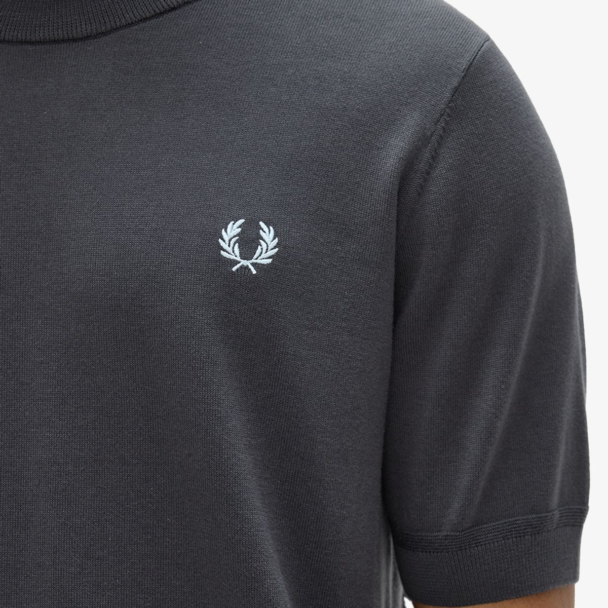 프레드페리(FRED PERRY) [Sharp] 코튼 니트 티셔츠 - 앵커그레이 AFPM2612322-297
