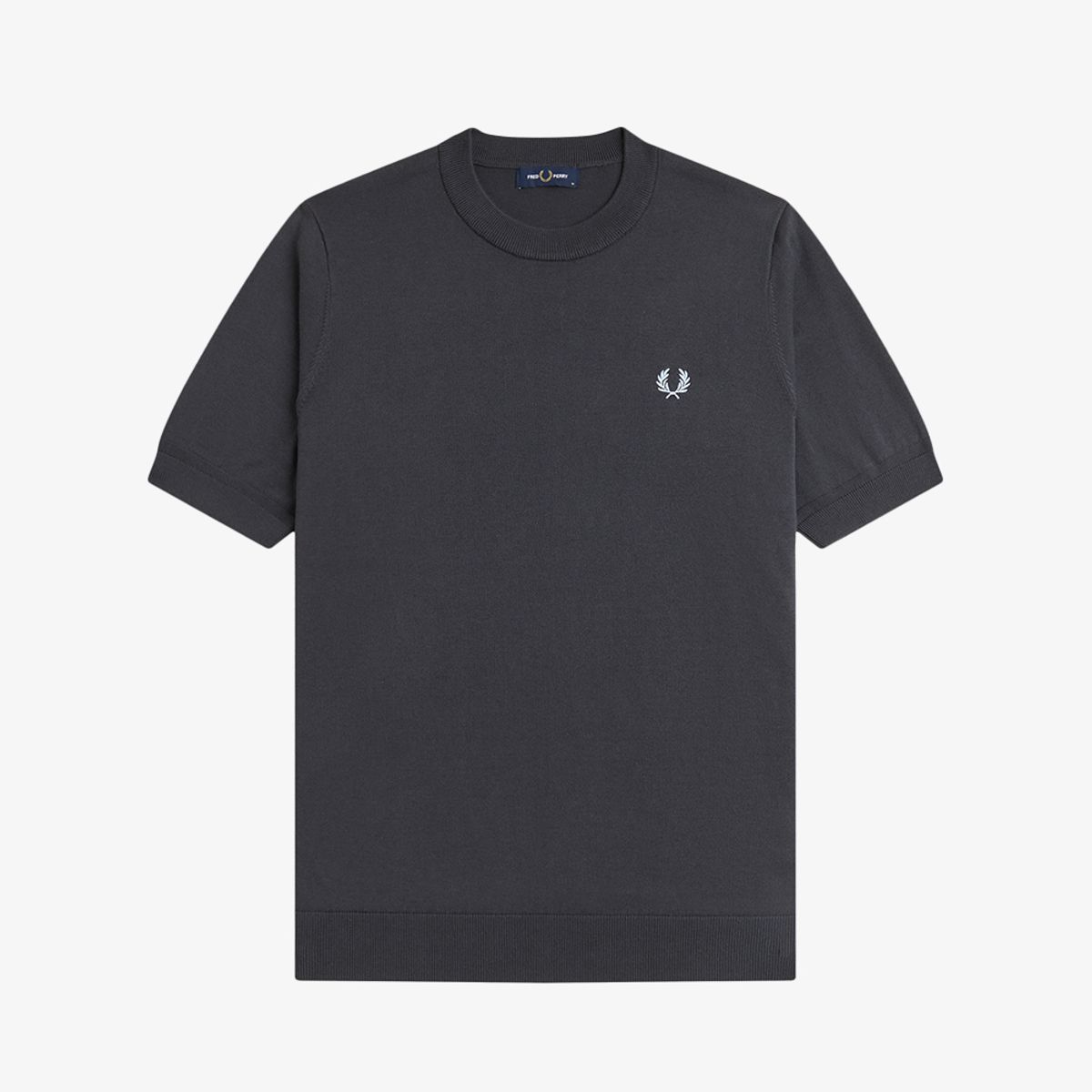 프레드페리(FRED PERRY) [Sharp] 코튼 니트 티셔츠 - 앵커그레이 AFPM2612322-297