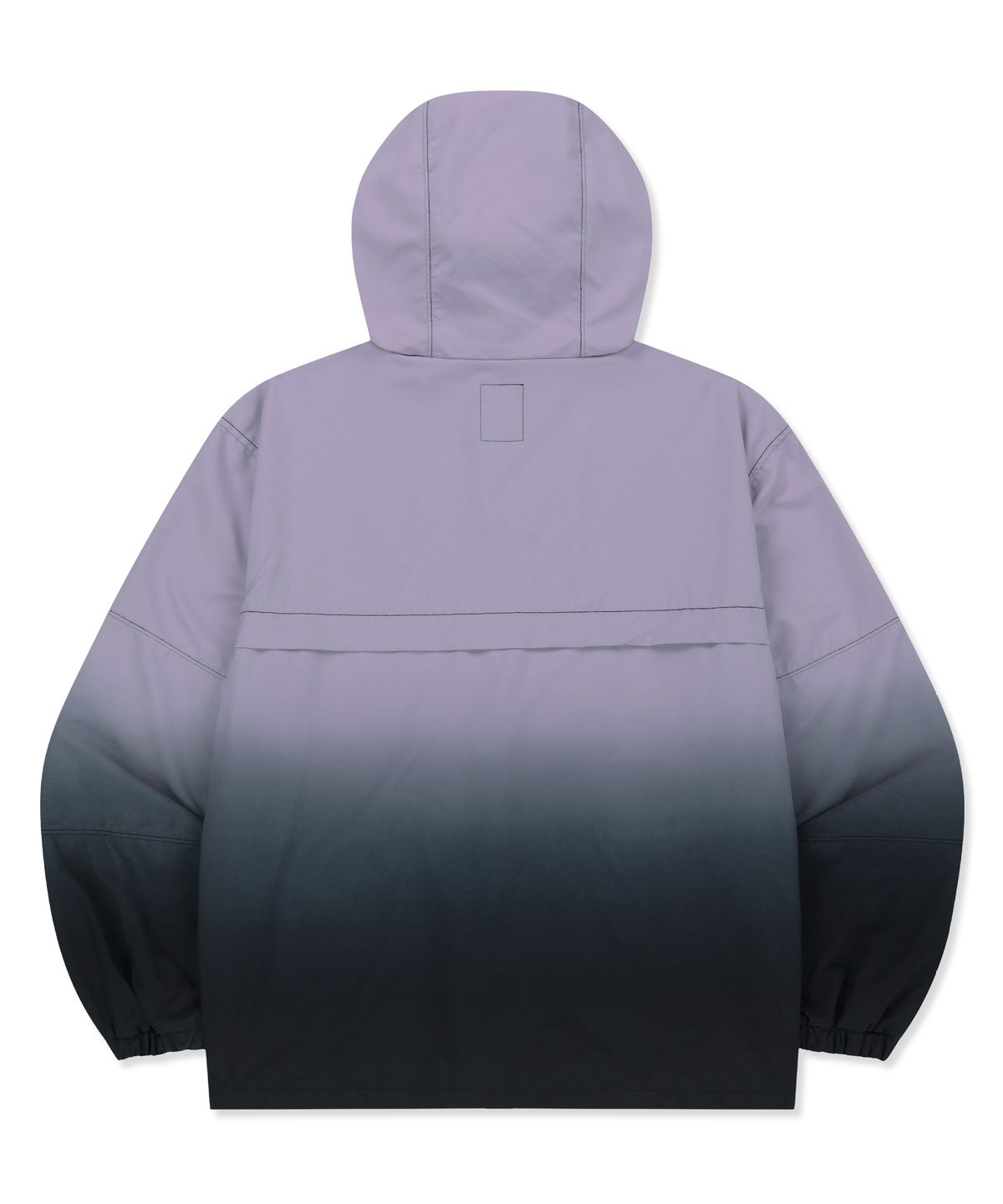 브라운브레스(BROWNBREATH) STEPDYED WINDBREAKER JACKET - BLACK