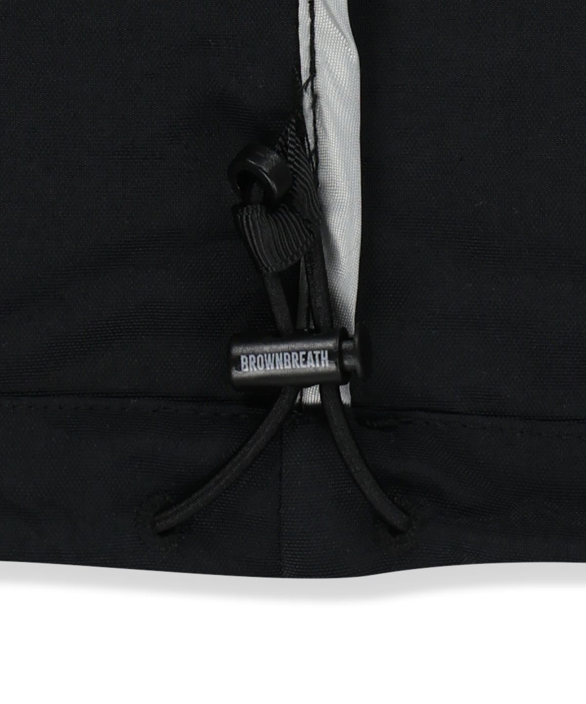 브라운브레스(BROWNBREATH) STEPDYED WINDBREAKER JACKET - BLACK
