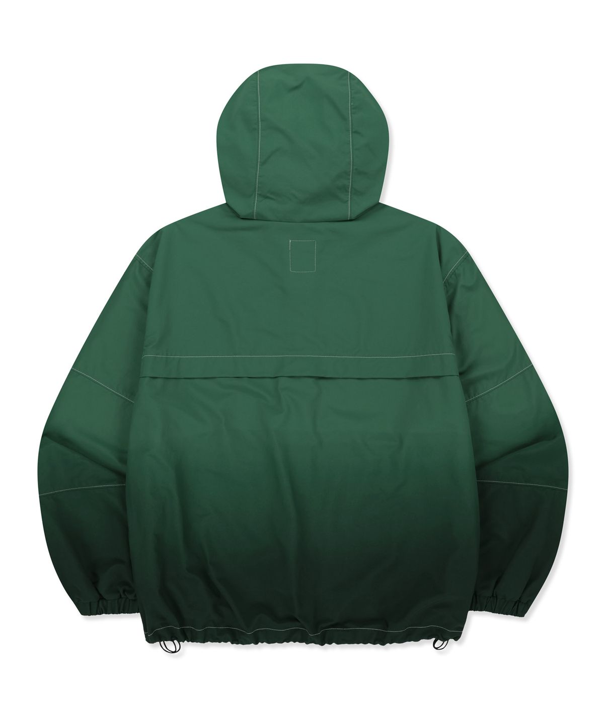 브라운브레스(BROWNBREATH) STEPDYED WINDBREAKER JACKET - GREEN