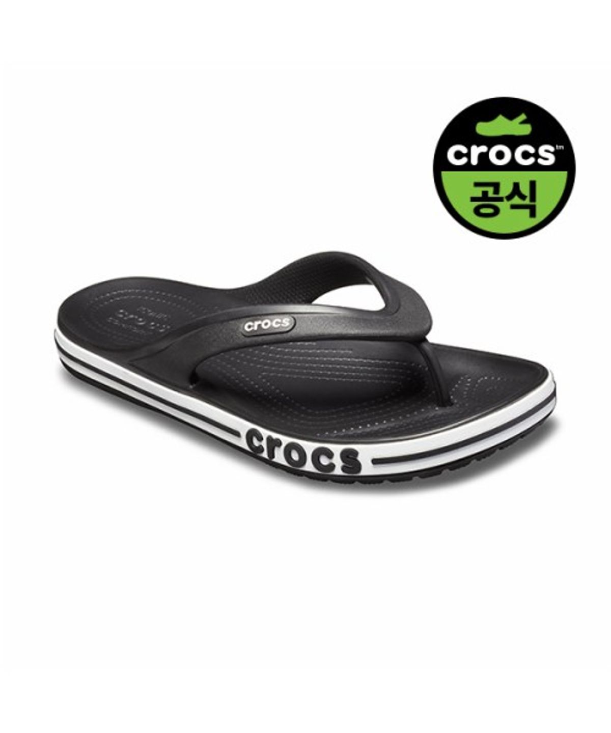 크록스(CROCS) 성인 바야밴드 플립 BKW (26SUFP205393)