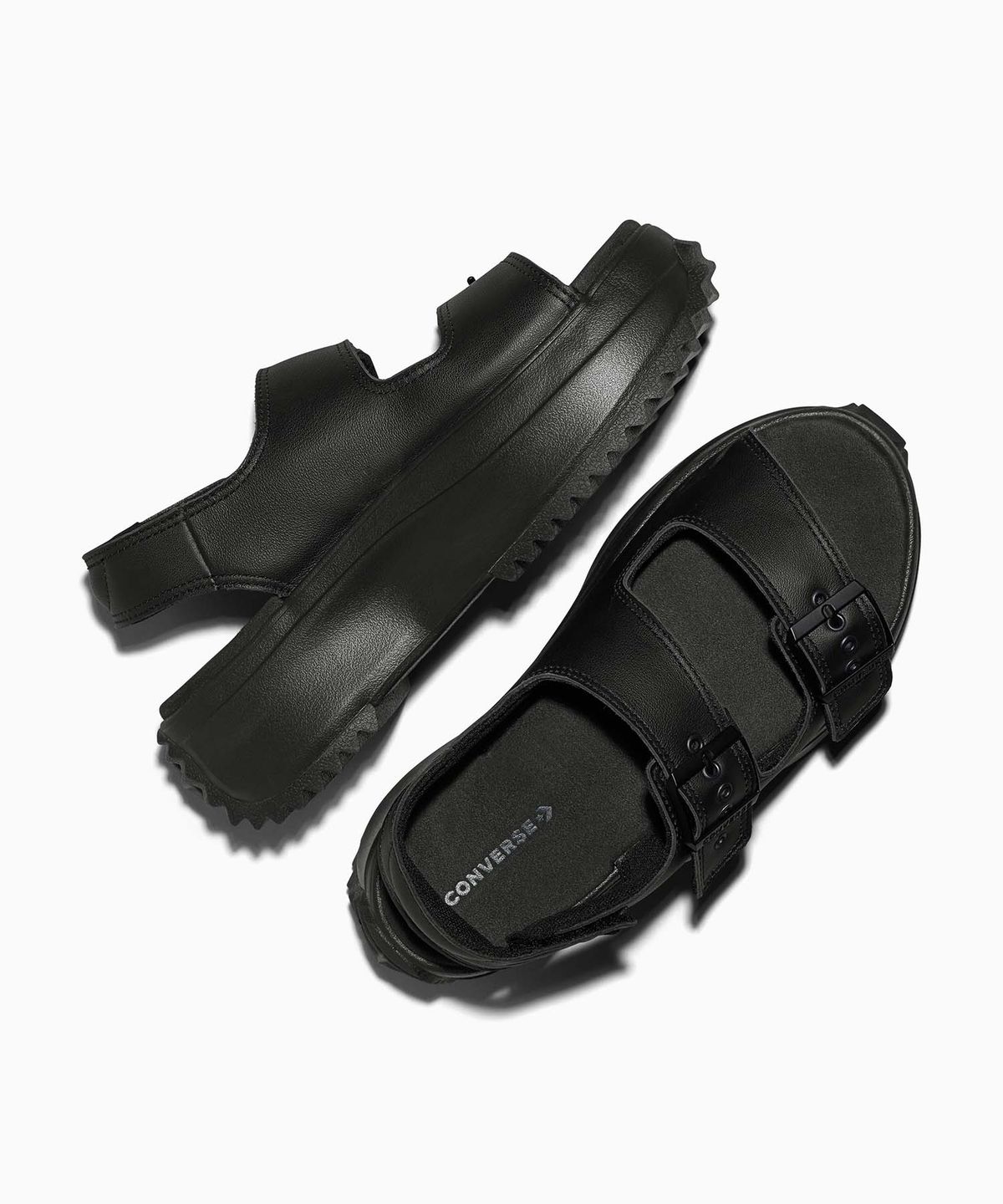 컨버스(CONVERSE) 런스타 샌들 레더 블랙 A20645C