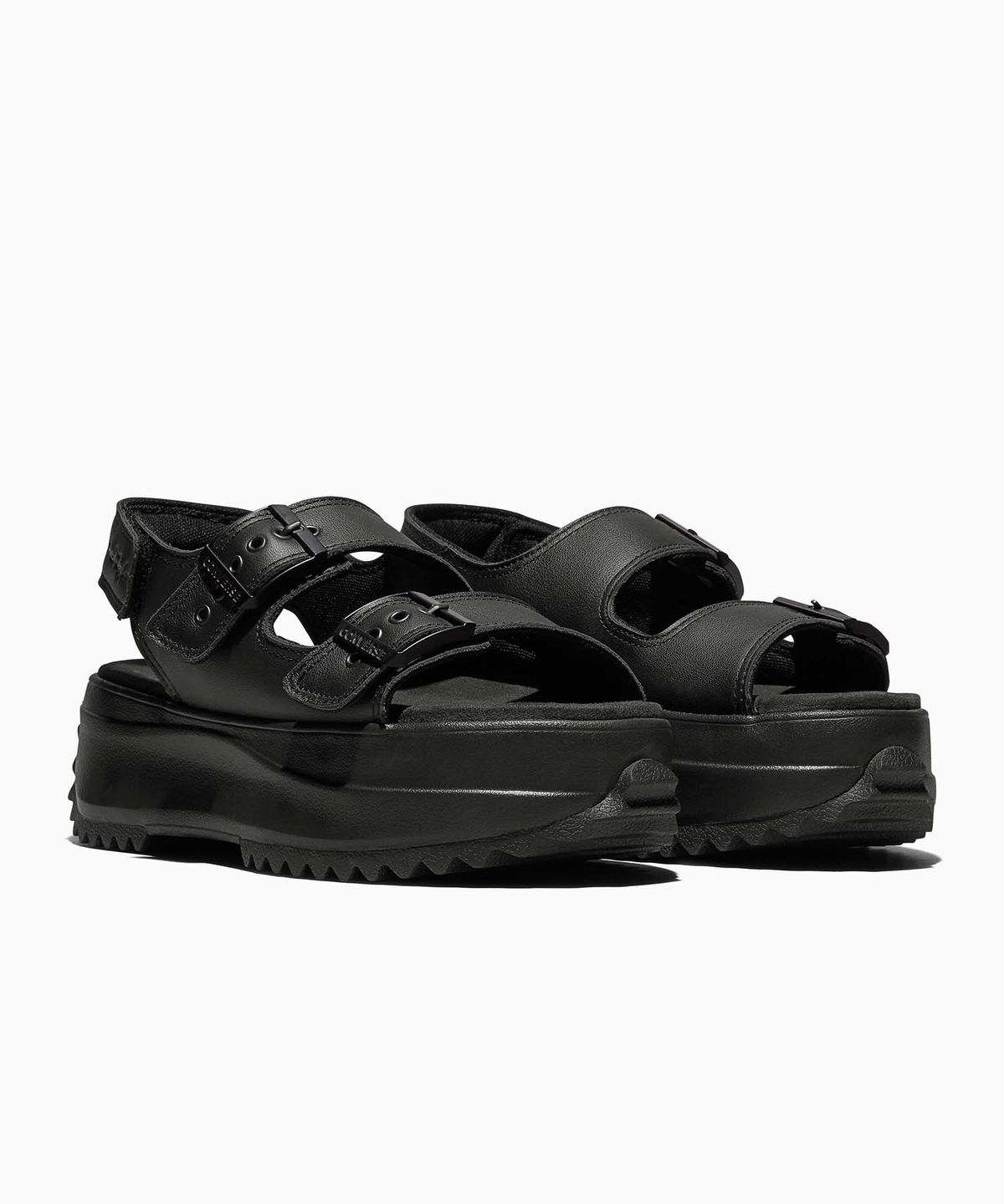컨버스(CONVERSE) 런스타 샌들 레더 블랙 A20645C