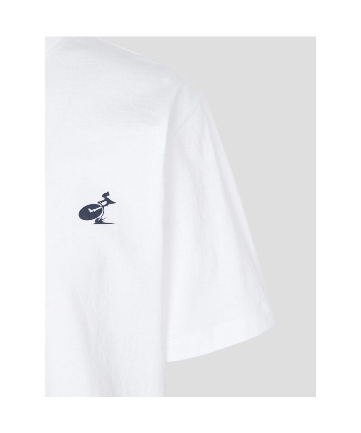빈폴 멘(BEANPOLE MEN) PAPER PRESS X BEANPOLE 로고 백프린트 티셔츠  화이트
