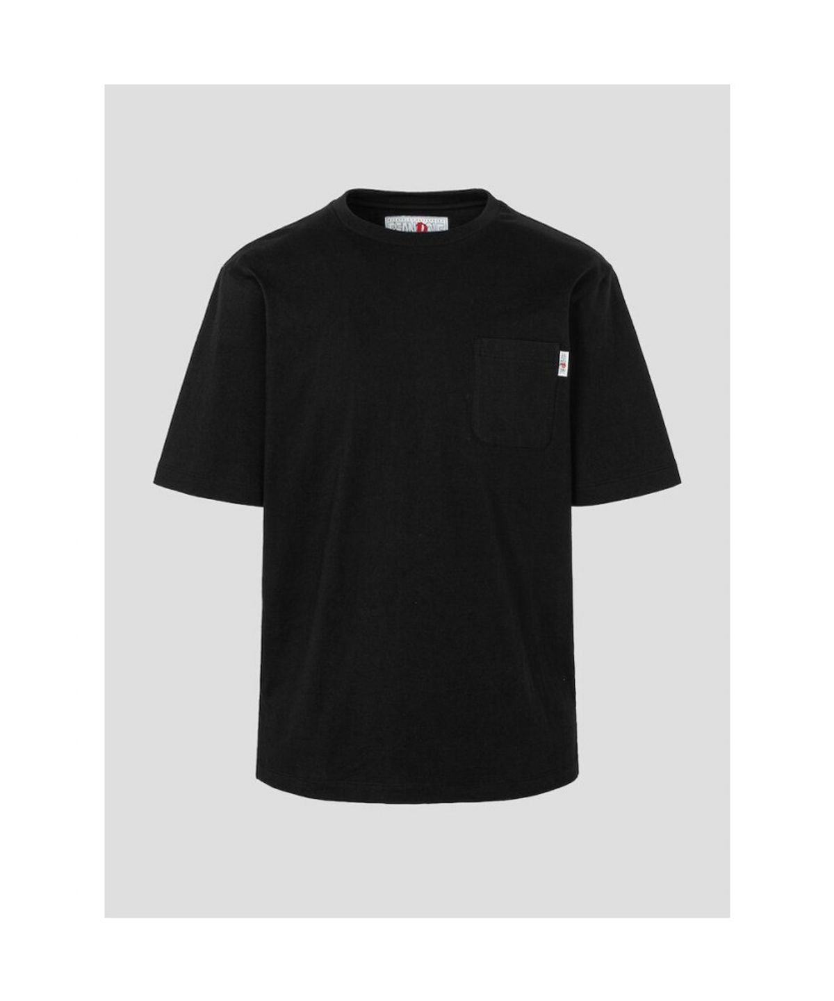 빈폴 멘(BEANPOLE MEN) PAPER PRESS X BEANPOLE 네온사인 백프린트 티셔츠  블랙