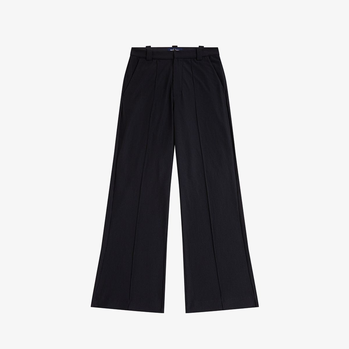 프레드페리(FRED PERRY) [womens] 립 트리코트 트라우저 - 블랙 AFPF2612107-102