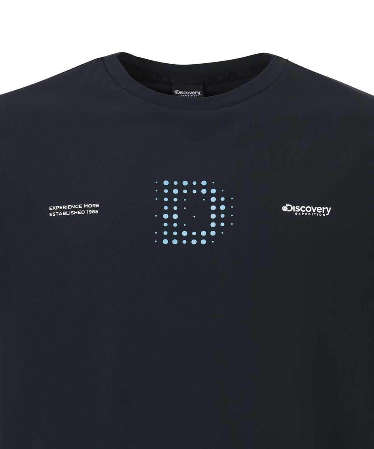 디스커버리 익스페디션(DISCOVERY EXPEDITION) 남성 프레시벤트 트리코트 그래픽 티셔츠 (BLACK)