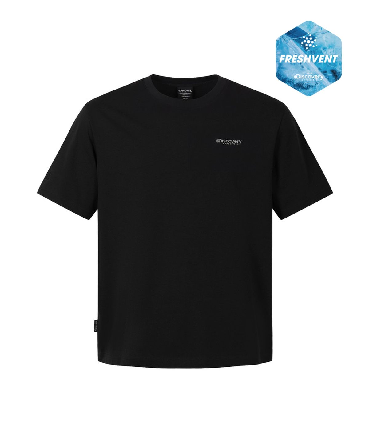 디스커버리 익스페디션(DISCOVERY EXPEDITION) 유니 프레시벤트 리조트 그래픽 반팔티셔츠 (BLACK)