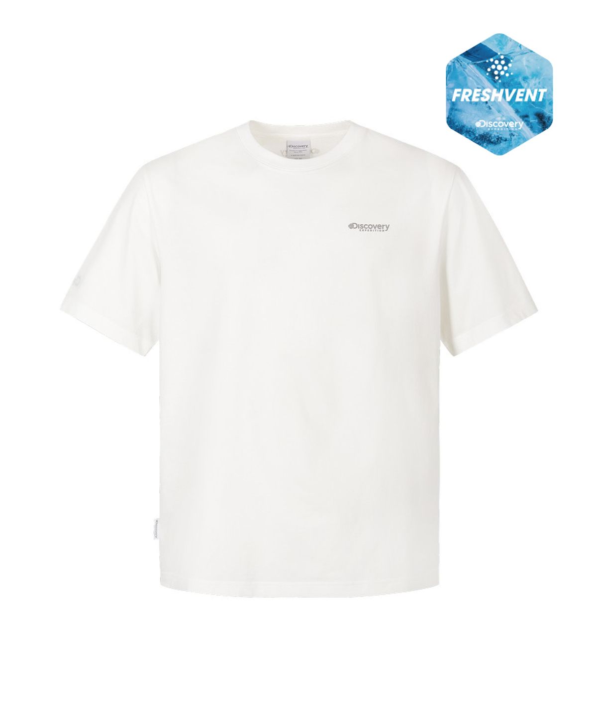 디스커버리 익스페디션(DISCOVERY EXPEDITION) 유니 프레시벤트 리조트 그래픽 반팔티셔츠 (WHITE)