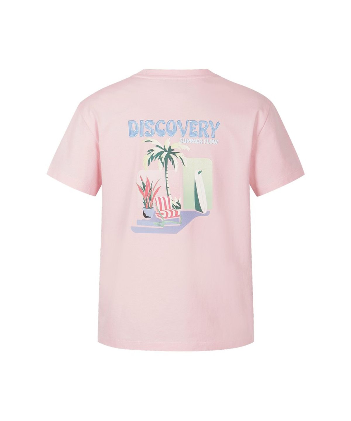 디스커버리 익스페디션(DISCOVERY EXPEDITION) 여성 프레시벤트 썸머 플로우 반팔티셔츠 (L.Pink)