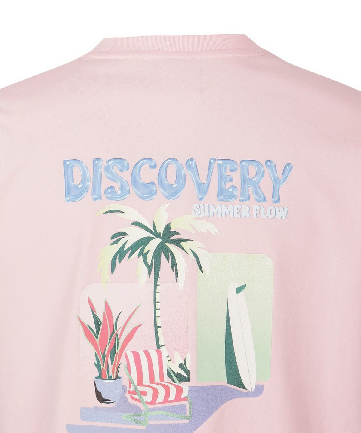 디스커버리 익스페디션(DISCOVERY EXPEDITION) 여성 프레시벤트 썸머 플로우 반팔티셔츠 (L.Pink)