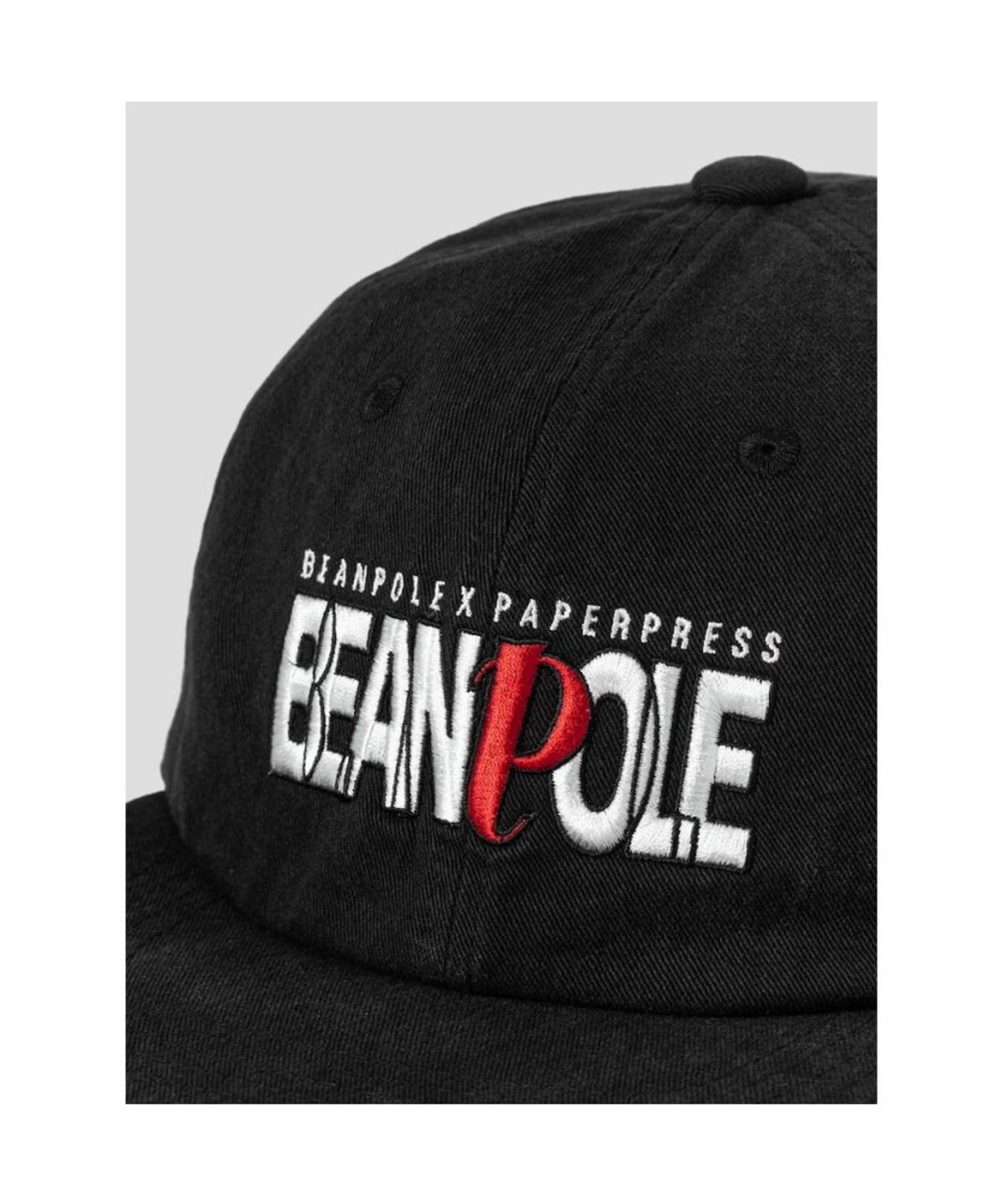 빈폴 멘(BEANPOLE MEN) PAPER PRESS X BEANPOLE 볼캡  블랙