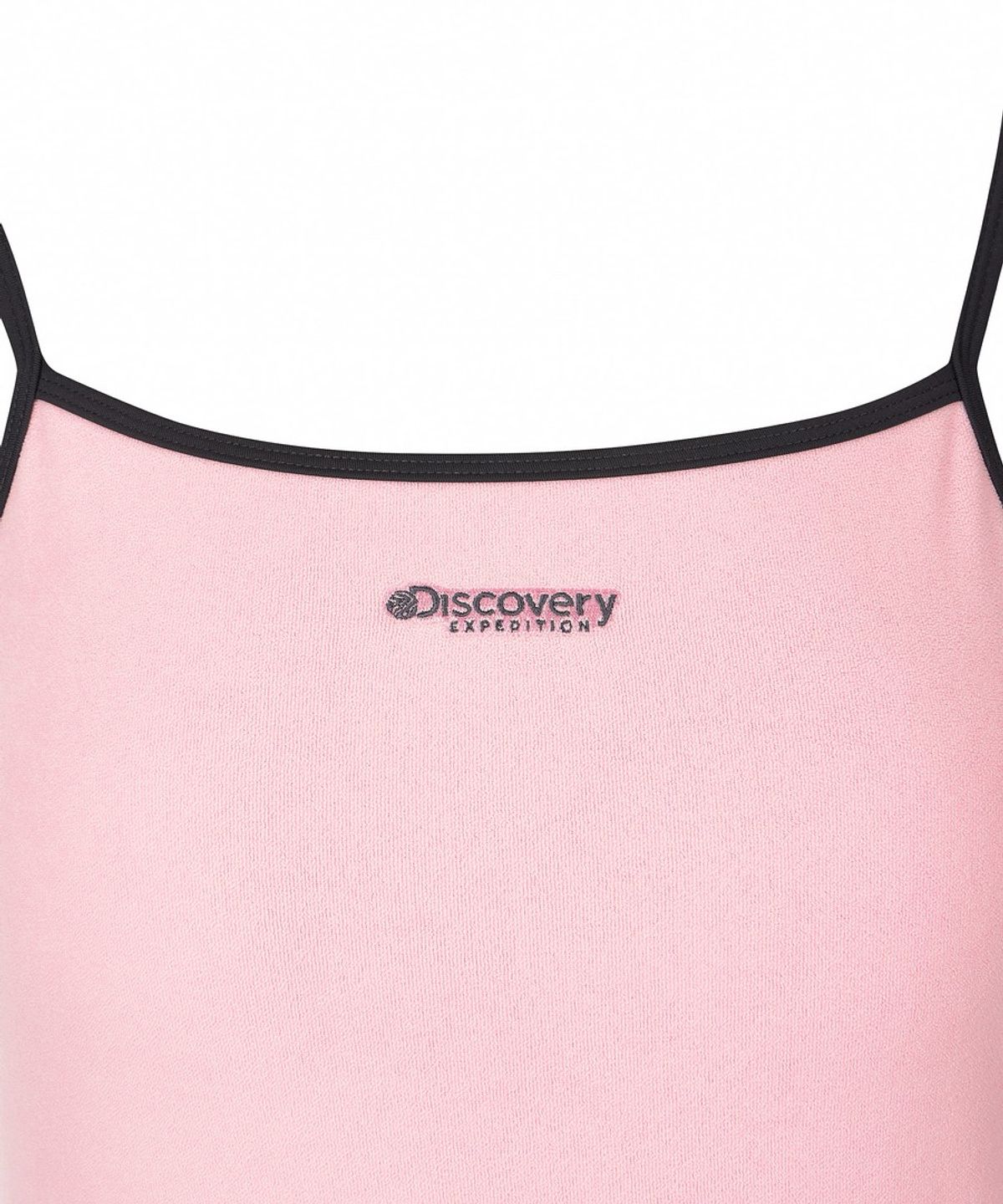 디스커버리 익스페디션(DISCOVERY EXPEDITION) 여성 테리 크롭탑 (L/PINK)