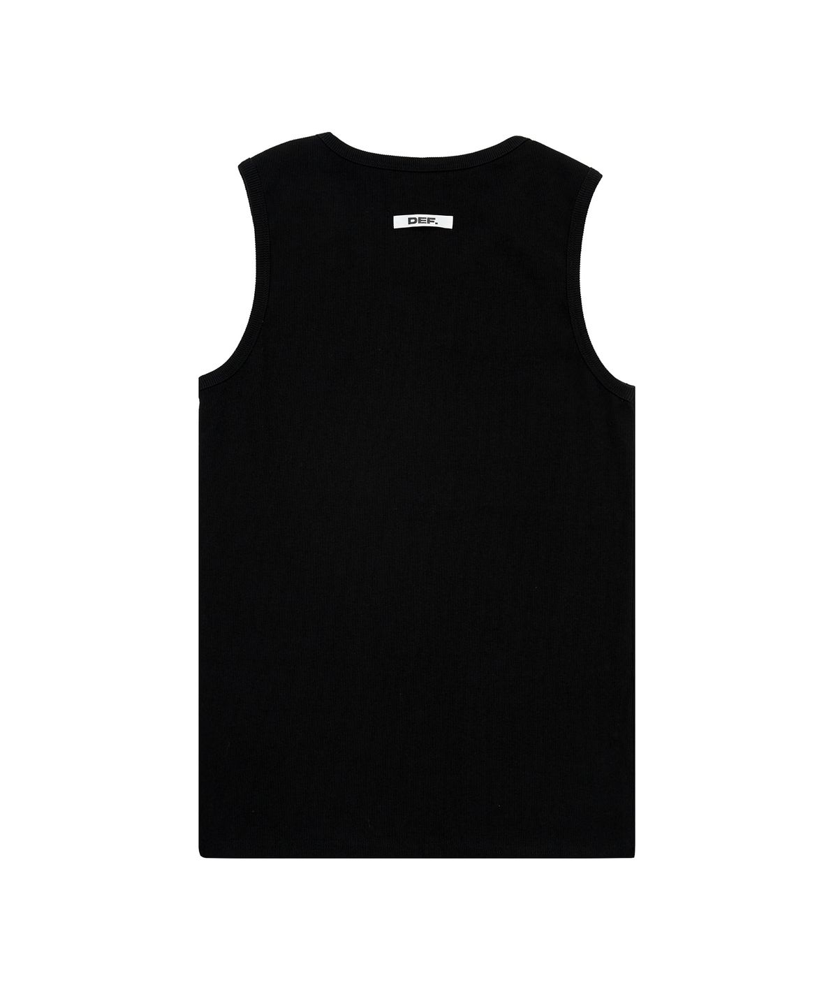 데프(DEF) WOMENS BASIC SLEEVELESS BLACK
