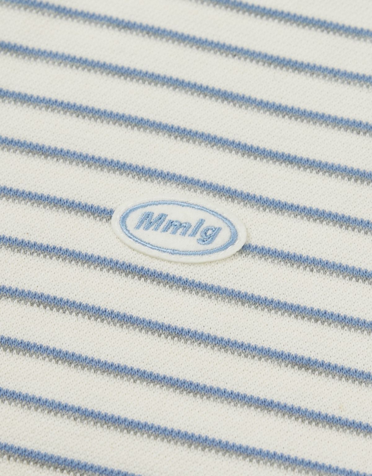 엠엠엘지(MMLG) WAVY DAYS PIQUE SHIRT (BLUE)