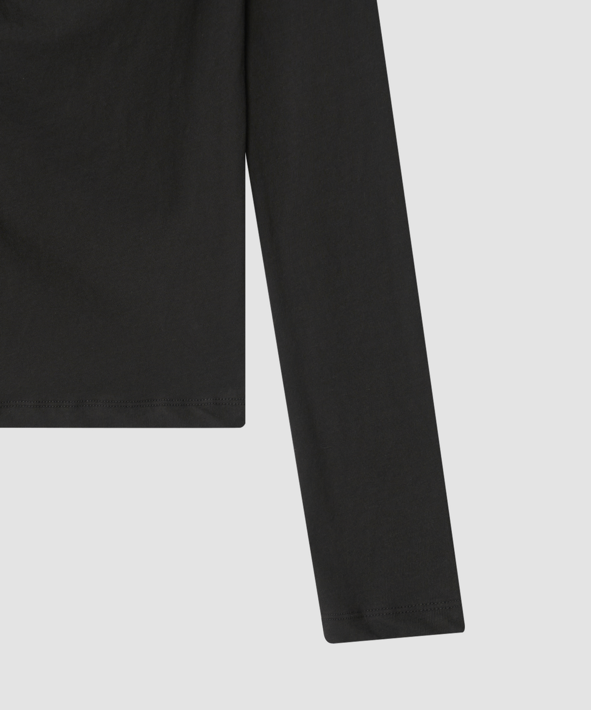더 릴(THE LILLE) Flow Cotton Drape T_Charcoal