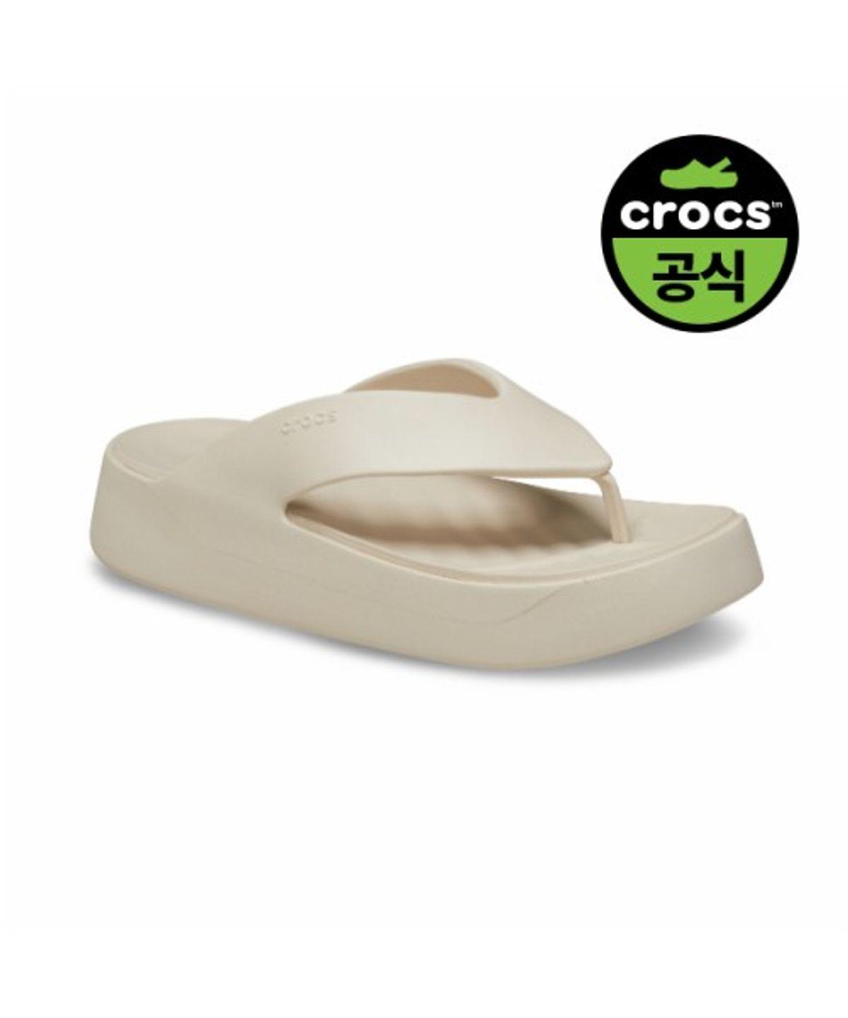 크록스(CROCS) 여성 겟어웨이 플랫폼 플립 STU (26SWFP209410)