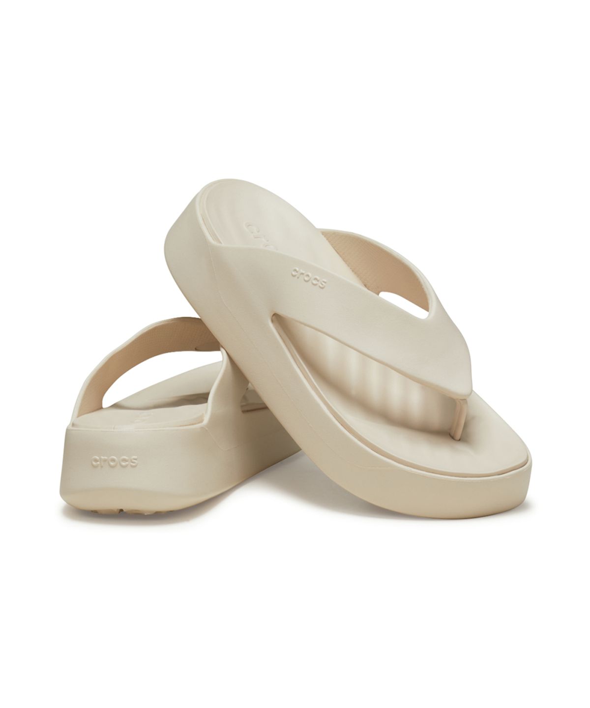 크록스(CROCS) 여성 겟어웨이 플랫폼 플립 STU (26SWFP209410)