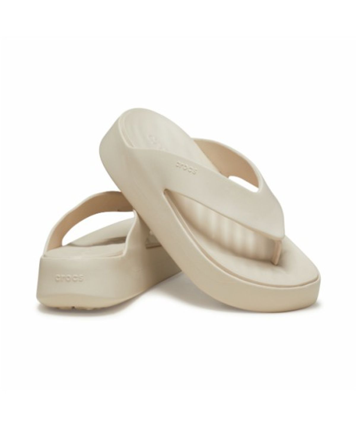 크록스(CROCS) 여성 겟어웨이 플랫폼 플립 STU (26SWFP209410)