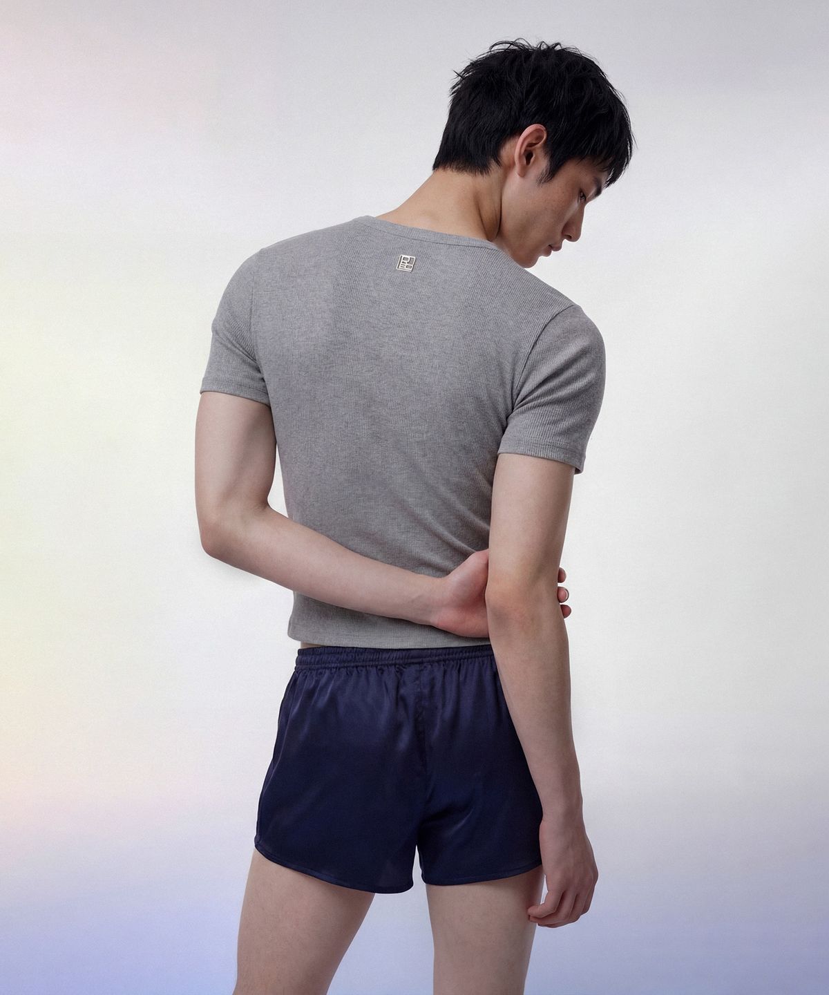 레코딩하우스(RECORDINGHOUSE) REC HALF-SLEEVE[GREY]