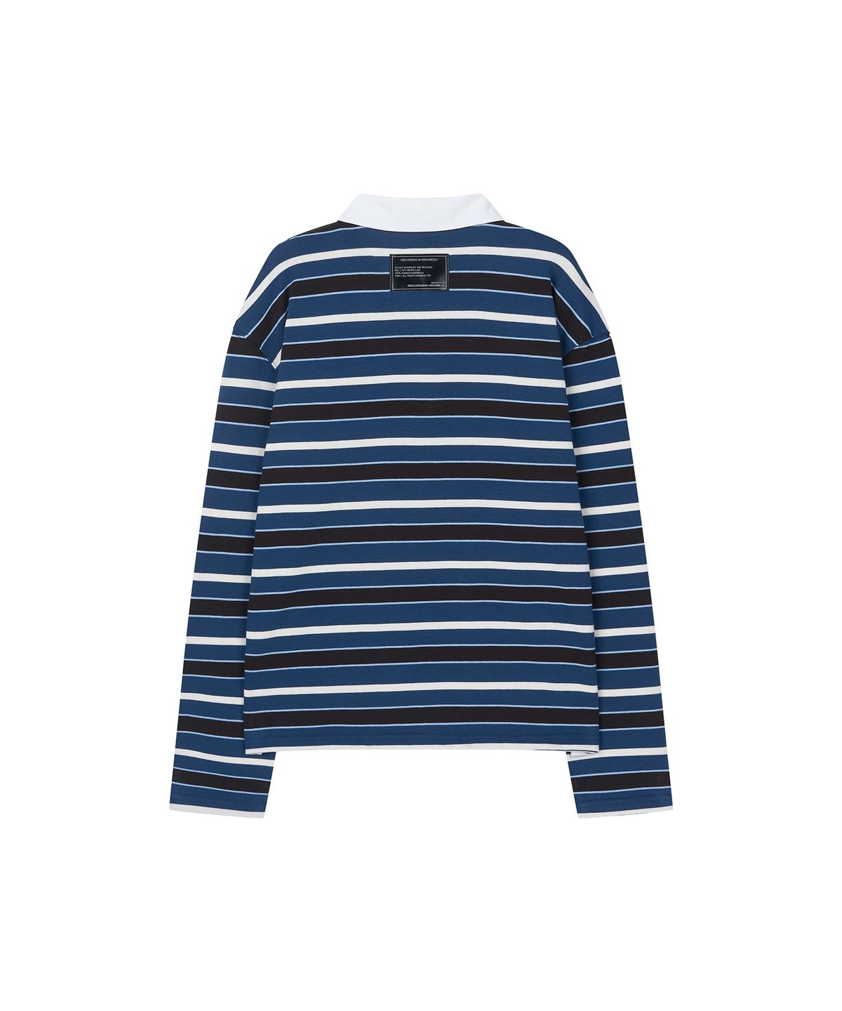 레코딩하우스(RECORDINGHOUSE) REC RUGBY SHIRT[BLUE]