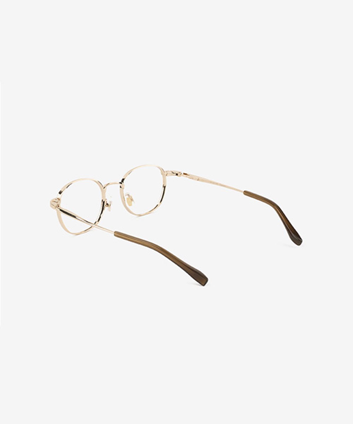 테츠오 아이웨어(TETSUO EYEWEAR) REN(렌) 안경테 C2 GOLD