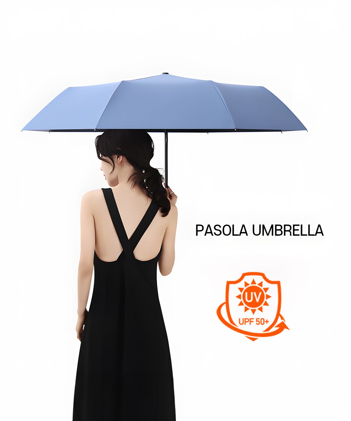 마이브렐라(MYBRELLA) 파솔라 8K 3단 자동 우양산(UPF50+)