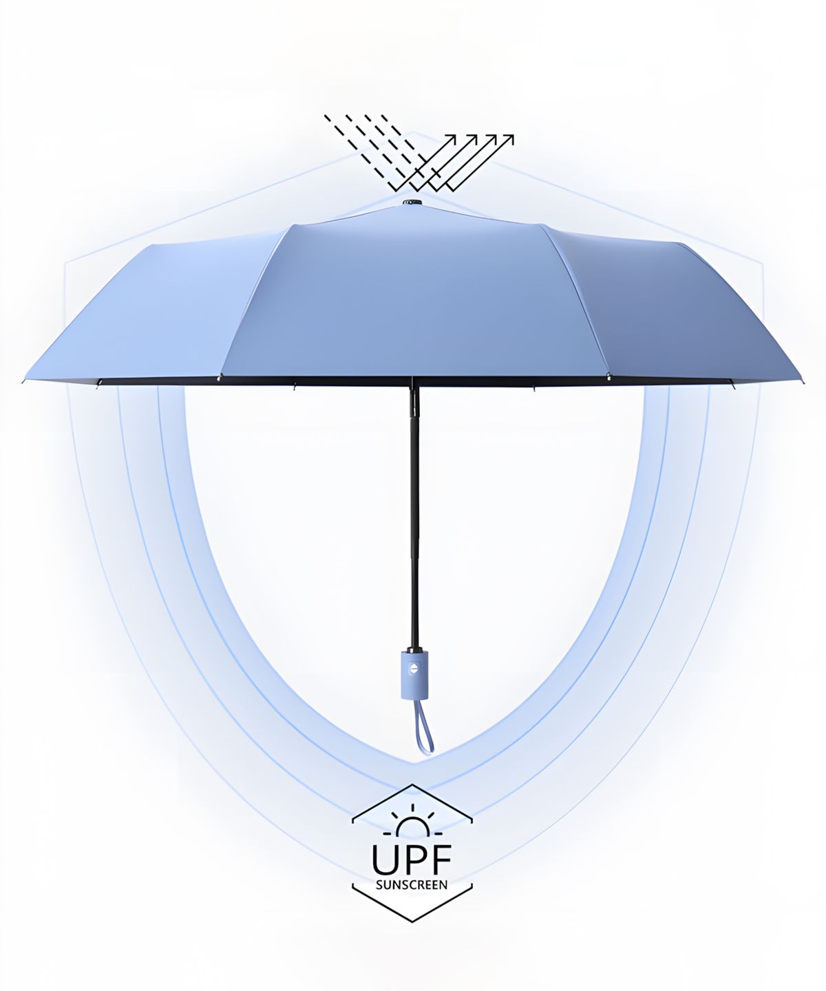 마이브렐라(MYBRELLA) 파솔라 8K 3단 자동 우양산(UPF50+)