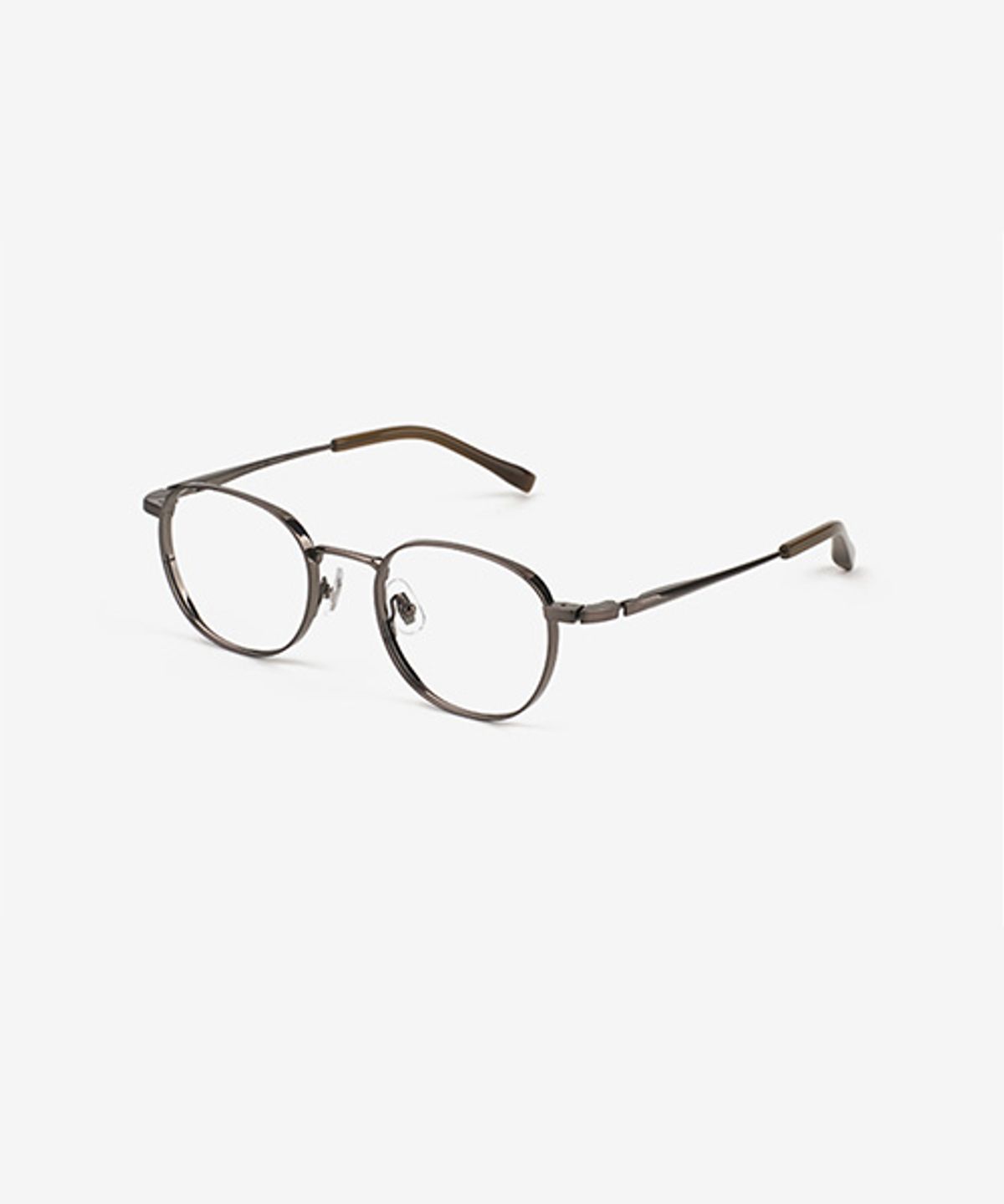 테츠오 아이웨어(TETSUO EYEWEAR) REN(렌) 안경테 C4 BROWN