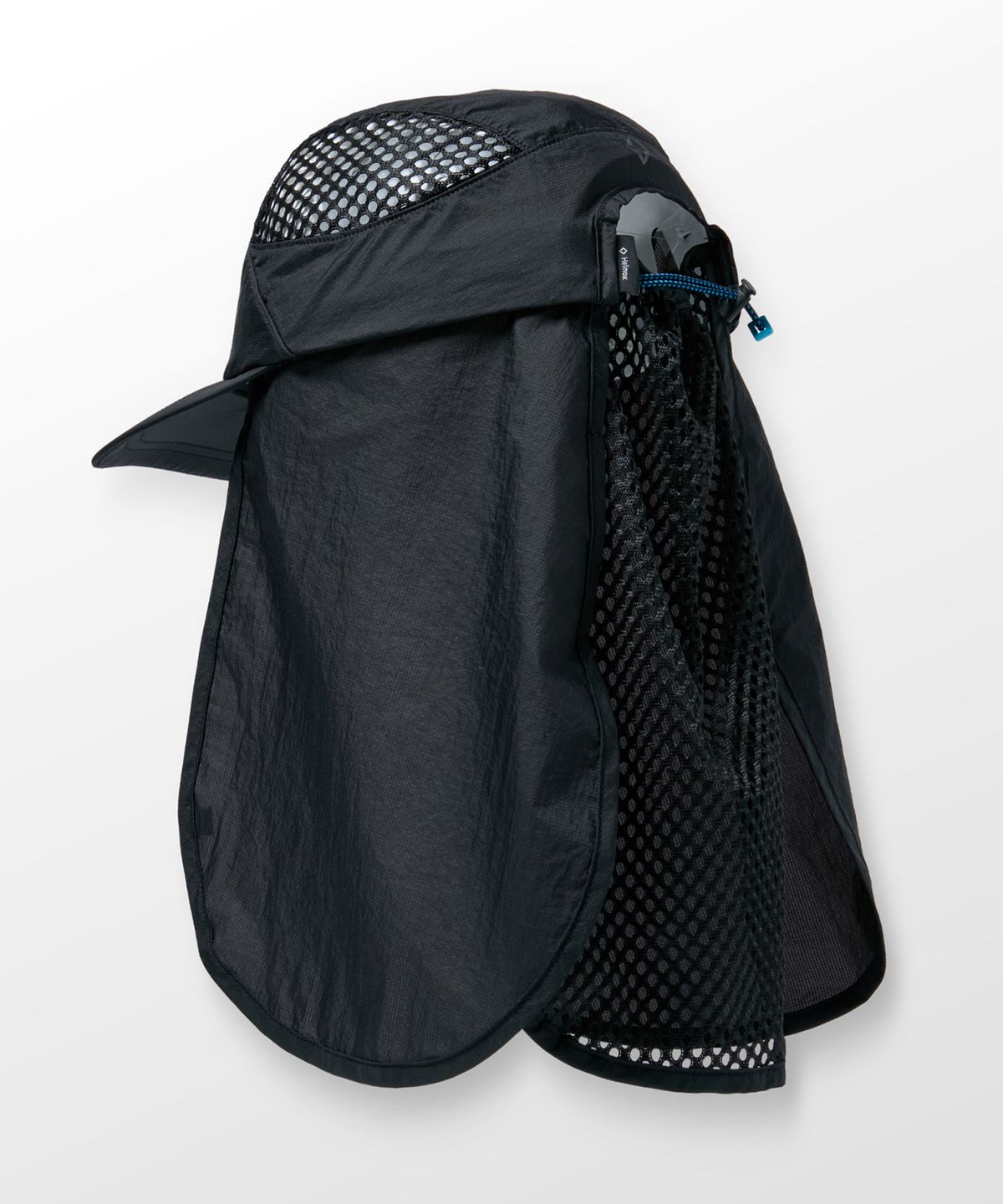 헬리녹스 웨어(HELINOX WEAR) 메쉬 하이브리드 선쉐이드캡_Black