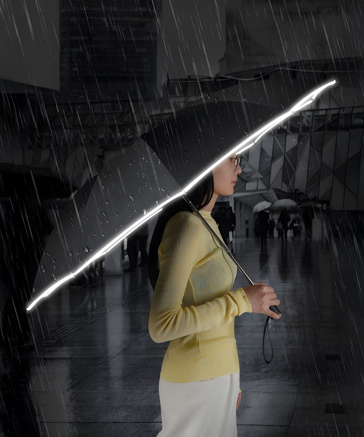 마이브렐라(MYBRELLA) MX1 10K 3단 자동 거꾸로 우산